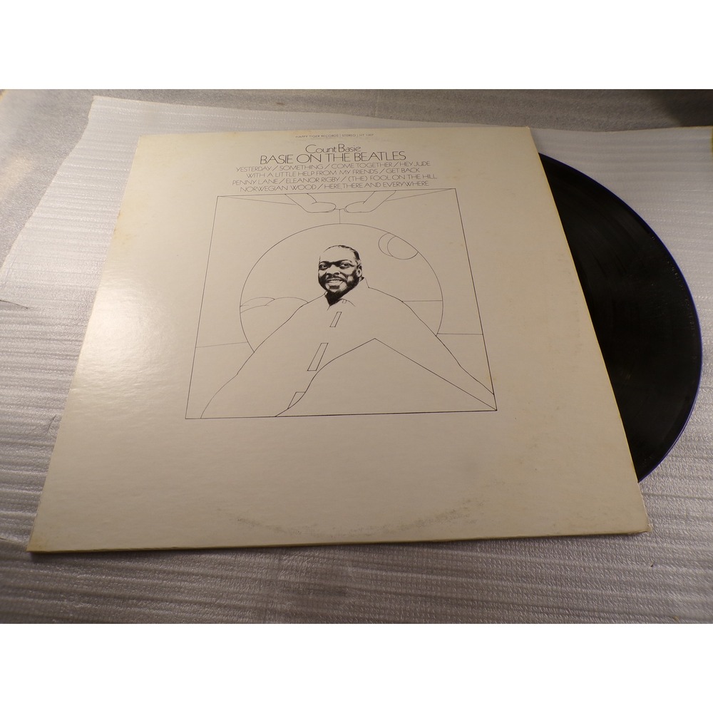 Count Basie Basie On The Beatles Vinyl LP Record HT 1007 Happy Tiger 1970 Jazz‎
